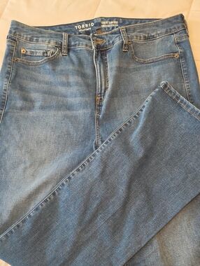 torrid Medium Wash Slim Boot Jeans